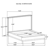Kailani Wingback Platform Bed