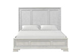 Stella Mia Bed White & White