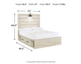 Cambeck Youth Bed with 2 Storage Drawers