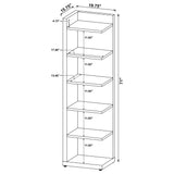 Alder Corner Bookcase