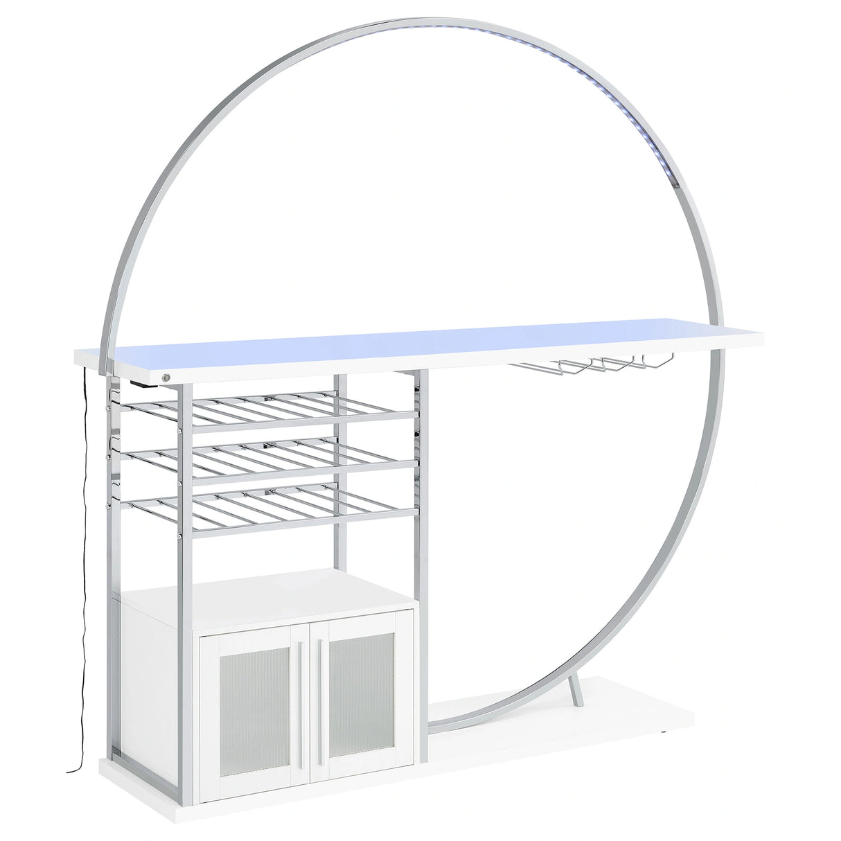 Risley Wine Cabinet with LED Lighting