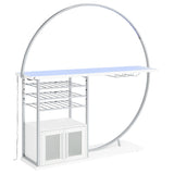 Risley Wine Cabinet with LED Lighting