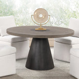 Broager 5 Pc Dining Set (White Swivel Chairs)