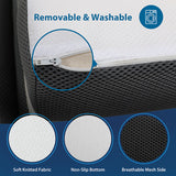 Hollyhock 4" Twin XL Tri-Fold Memory Foam Topper