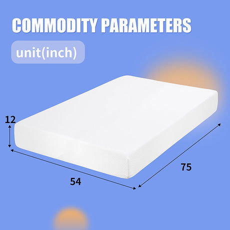 Artemisia 12" Memory Foam Mattress Full, Queen, Eastren King, & Cal.King - Furniture World