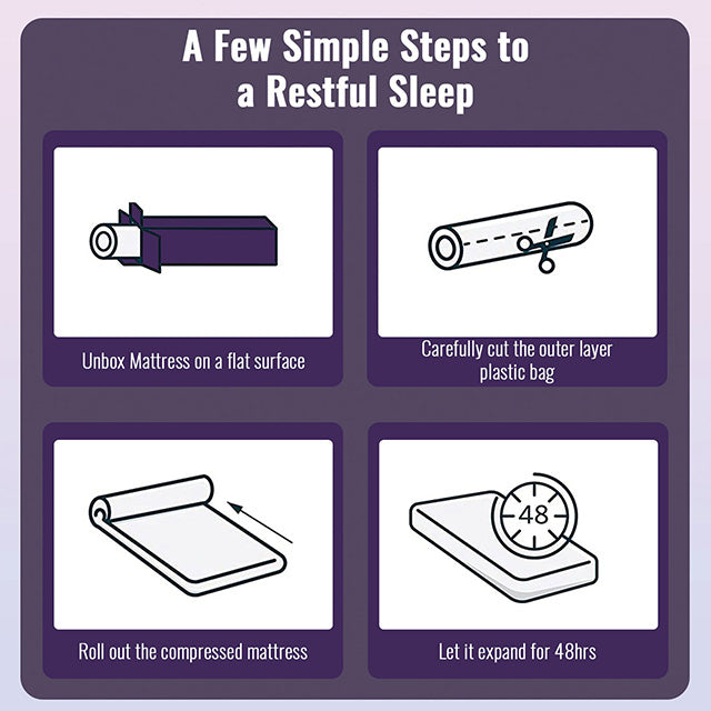 Nasturtium 10" E.King Bamboo Charcoal Infused Memory Foam