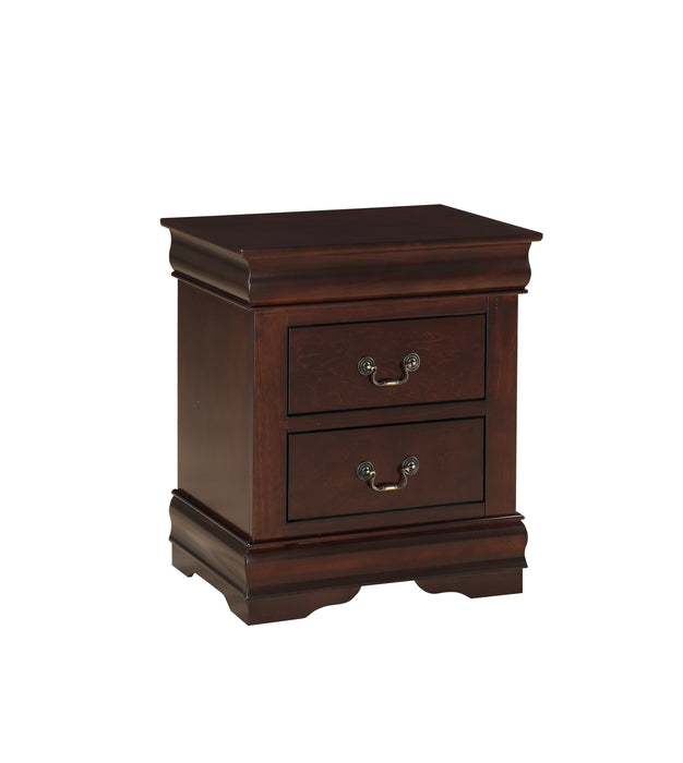 LOUIS PHILIP NIGHTSTAND CHERRY