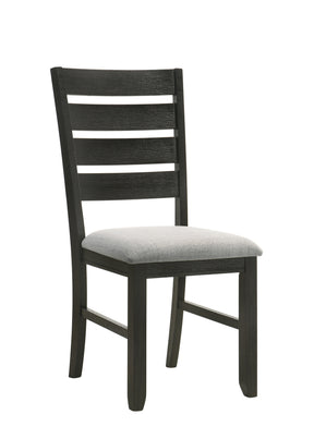 Bardstown Side Chair Wheat Charcoal - Furniture World