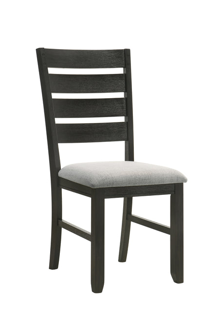 Bardstown Side Chair Wheat Charcoal - Furniture World