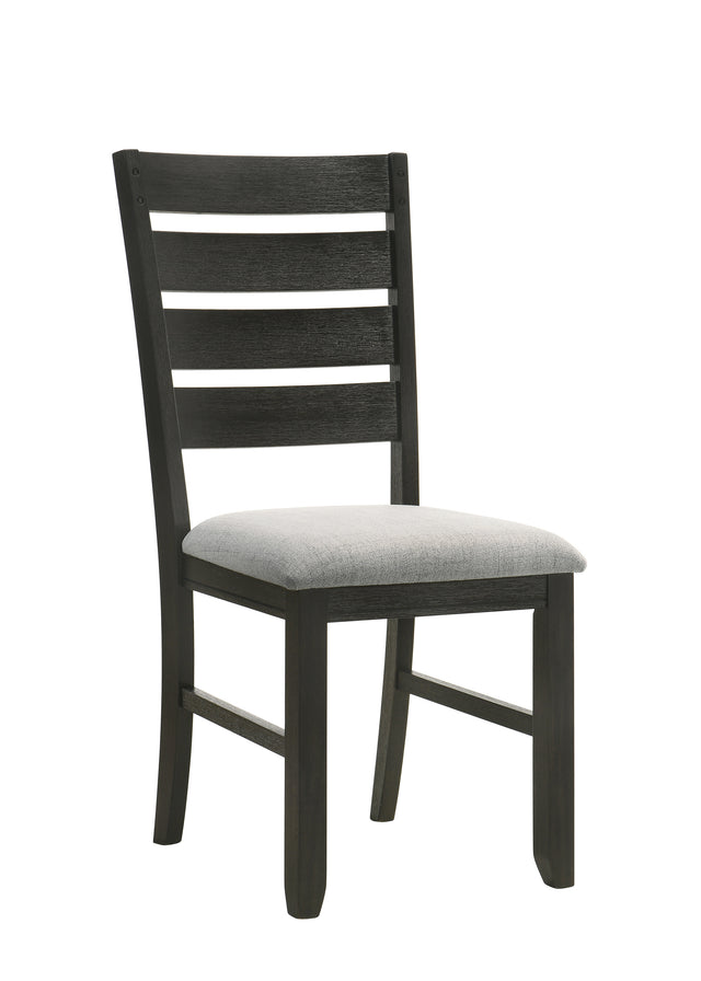 Bardstown Side Chair Wheat Charcoal - Furniture World