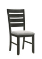Bardstown Side Chair Wheat Charcoal - Furniture World