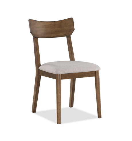 Weldon Brown/beige Dining Chair - Furniture World