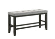 Bardstown Counter Height Bench Wheat Charcoal - Furniture World