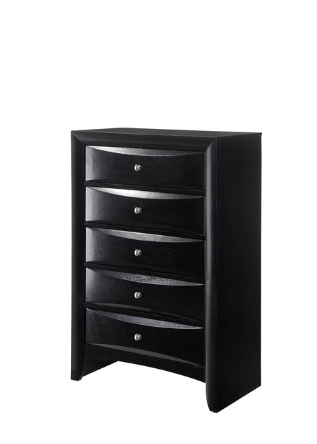 Black Emily Chest - Furniture World