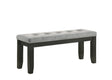 Bardstown Bench Wheat Charcoal - Furniture World