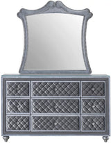 Crown Mark Furniture Voltare Dresser in Dark Grey image