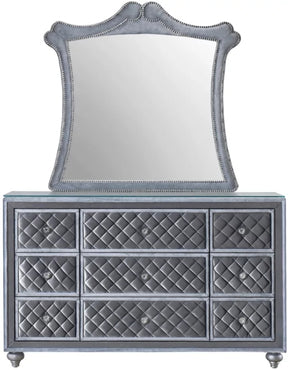 Crown Mark Furniture Voltare Dresser in Dark Grey image