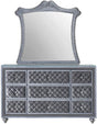 Crown Mark Furniture Voltare Dresser in Dark Grey image