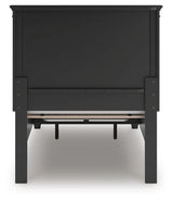 Lanolee Panel Storage Bed