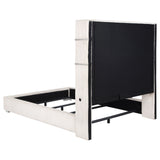 Tisdall Wingback Bed with Flame Visualizer