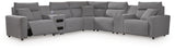 Modmax II Power Reclining Sectional with Audio Consoles