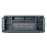 Fidel 74'' TV Console w/ Electric Fireplace