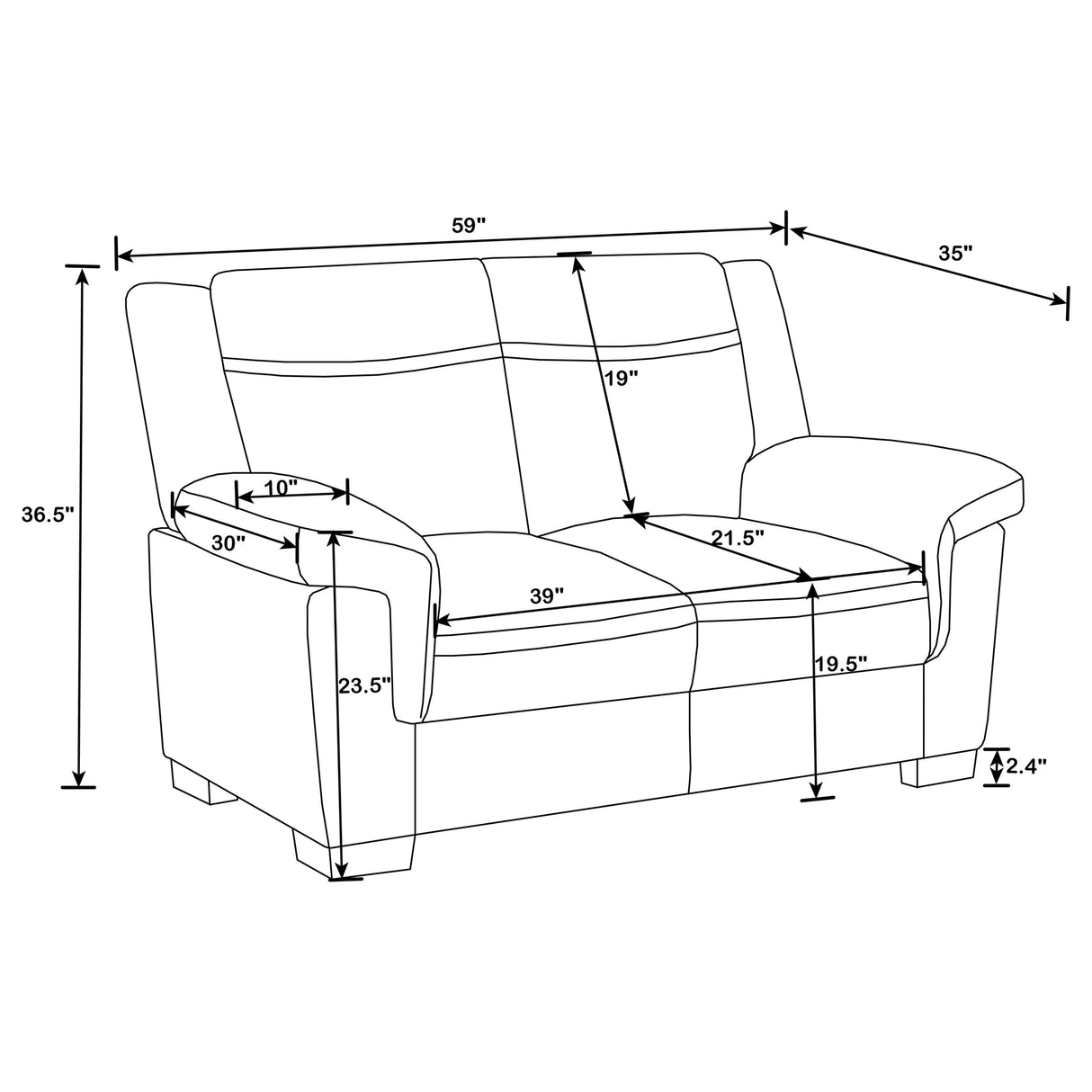 Arabella Sofa Set