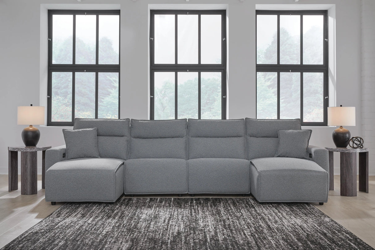 Modmax II Reclining Sectional with Double Chaise