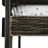 Arlette Twin/Twin Bunk Bed Brown, Black, Gray, & White