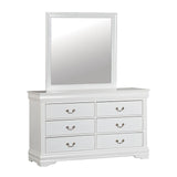 Louis Philippe Full, Twin, Full, & King Bed Black, Grey, Brown & White