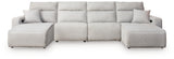Modmax II Reclining Sectional with Double Chaise