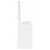 Regina Makeup Vanity Table with LED Mirror and Stool