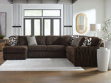 Midnight-Madness Sectional with Chaise