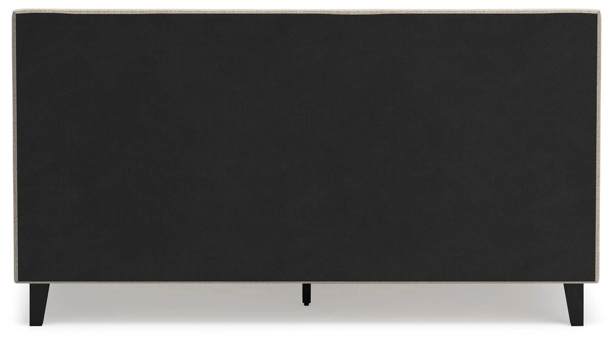 Cielden Upholstered Bed with Roll Slats