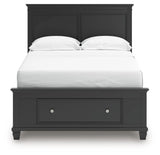 Lanolee Panel Storage Bed