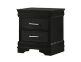 Crown Mark Amalia Nightstand in Black image