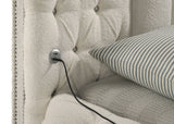 Sonya Panel Floor Storage Bed