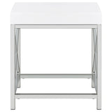 Eliza Makeup Vanity Table with LED Mirror and Stool