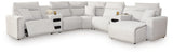 Modmax II Power Reclining Sectional with Chaise and Audio Consoles