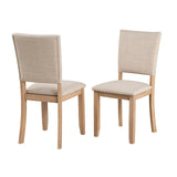 Oberto 5 Pc Round Dining Table Set