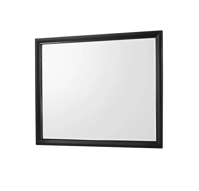 Crown Mark Micah Mirror in Black image