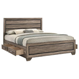 Kauffman Panel Platform Storage Bed