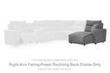 Modmax II Reclining Sectional with Chaise and Audio Console