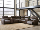 ModZ Power Reclining Sectional with Audio Consoles