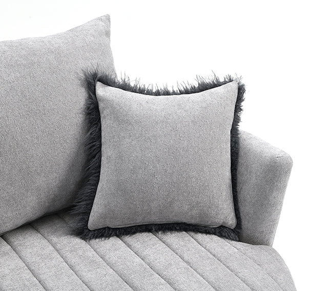 Hoople Channel Tufted Swivel Chair - Furniture World
