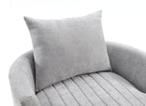 Hoople Channel Tufted Swivel Chair - Furniture World