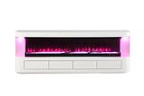 Luken 71" TV Stand w/ Electric Fire Place - Furniture World
