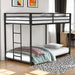 Rothwell Metal Bunk Bed Twin/ Full - Furniture World