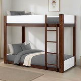 Terri Twin/Twin Bunk Bed+Mattress