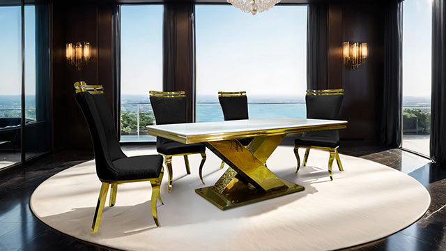 Palazzo Gold Chair (2/CTN)